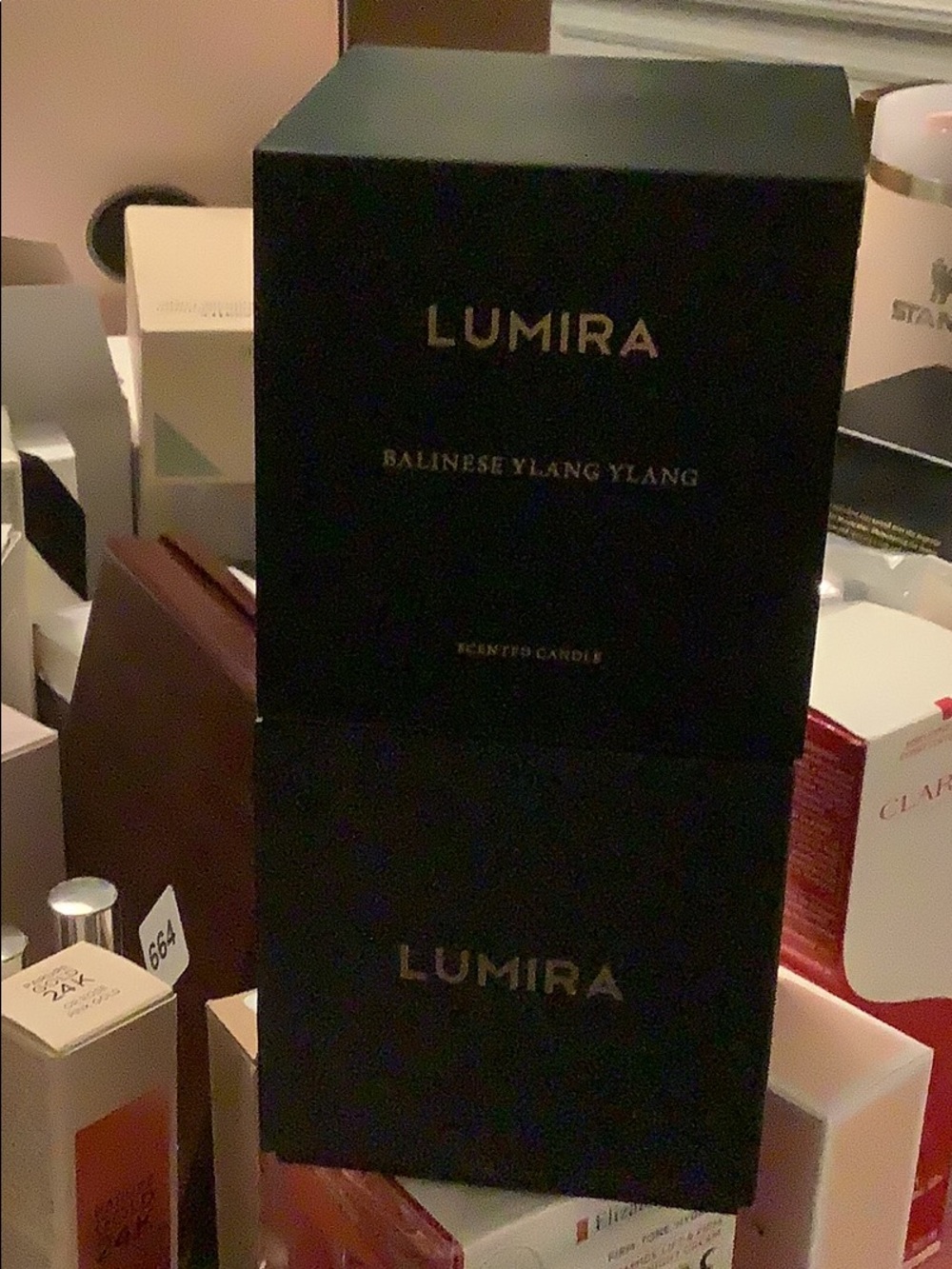 lumira Balinese ylang ylang candle